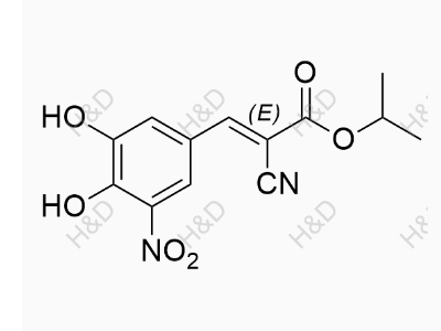 恩他卡朋EP雜質(zhì)18,(E)-isopropyl 2-cyano-3-(3,4-dihydroxy-5-nitrophenyl)acrylate