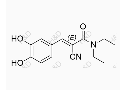 恩他卡朋EP雜質(zhì)26,(E)-2-cyano-3-(3,4-dihydroxyphenyl)-N,N-diethylacrylamide