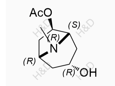 6-乙酰氧基托品醇醋酸鹽,(1R,3R,5S,6R)-3-hydroxy-8-methyl-8-azabicyclo[3.2.1]octan-6-yl acetate