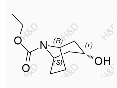 托品醇雜質(zhì)1,(1R,3r,5S)-ethyl 3-hydroxy-8-azabicyclo[3.2.1]octane-8-carboxylate