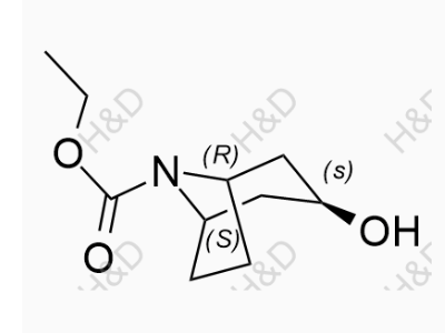 托品醇雜質(zhì)2,(1R,3s,5S)-ethyl 3-hydroxy-8-azabicyclo[3.2.1]octane-8-carboxylate