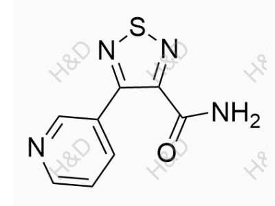 占諾美林雜質(zhì)1,4-(pyridin-3-yl)-1,2,5-thiadiazole-3-carboxamide