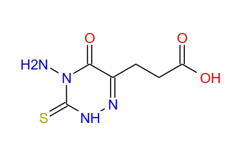 3-(4-氨基-5-氧代-3-硫代-2,3,4,5-四氫-1,2,4-三嗪-6-基)丙酸,3-(4-AMINO-5-OXO-3-THIOXO-2,3,4,5-TETRAHYDRO-1,2,4-TRIAZIN-6-YL)PROPANOIC ACID