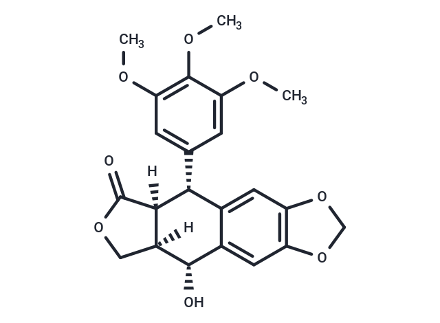 苦鬼臼毒素,Picropodophyllin