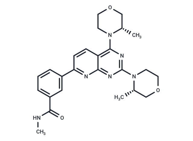 化合物 Vistusertib,Vistusertib