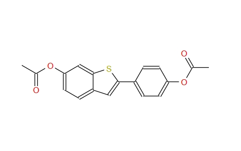 2-[4-(乙酰氧基)苯基]苯并[B]噻吩-6-醇乙酸酯,2-[4-(Acetyloxy)phenyl]benzo[b]thiophene-6-ol acetate