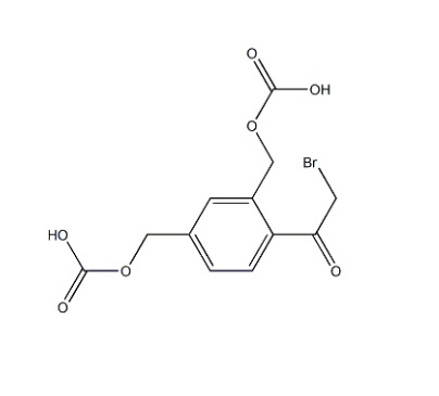 肽胺密多中間體,4-(bromoacetyl)-1,3-phenylene dimethyl biscarbonate