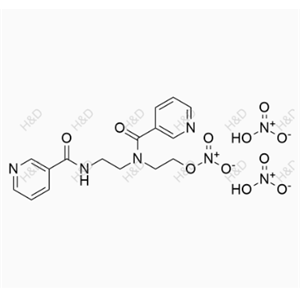 2-(N-(2-(nicotinamido)ethyl)nicotinamido)ethyl nitrate dinitrate	尼可地尔杂质4	1798026-96-6