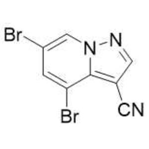 4,6-二溴吡唑并[1,5-a]吡啶-3-甲腈,4,6-Dibromopyrazolo[1,5-a]pyridine-3-carbonitrile