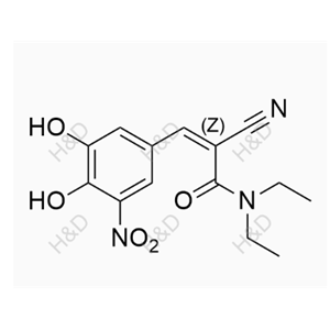 恩他卡朋EP雜質(zhì)A,(Z)-2-cyano-3-(3,4-dihydroxy-5-nitrophenyl)-N,N-diethylacrylamide