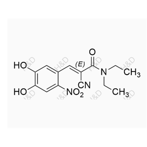 恩他卡朋EP雜質(zhì)11,(E)-2-cyano-3-(4,5-dihydroxy-2-nitrophenyl)-N,N-diethylacrylamide