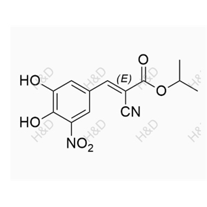 恩他卡朋EP雜質(zhì)18,(E)-isopropyl 2-cyano-3-(3,4-dihydroxy-5-nitrophenyl)acrylate