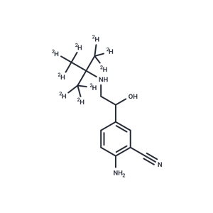 化合物 Cimbuterol-d9|TMIH-0151|TargetMol