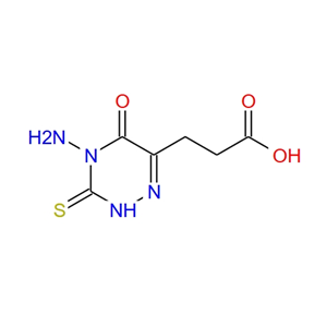 3-(4-氨基-5-氧代-3-硫代-2,3,4,5-四氫-1,2,4-三嗪-6-基)丙酸,3-(4-AMINO-5-OXO-3-THIOXO-2,3,4,5-TETRAHYDRO-1,2,4-TRIAZIN-6-YL)PROPANOIC ACID