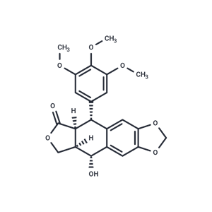 苦鬼臼毒素,Picropodophyllin