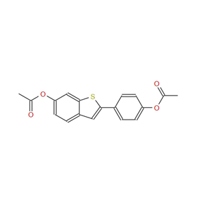 2-[4-(乙酰氧基)苯基]苯并[B]噻吩-6-醇乙酸酯