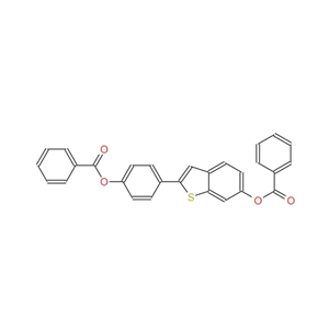 2-[4-(苯甲?；趸?苯基]苯并[B]噻吩-6-醇 6-苯甲酸酯,2-[4-(Benzoyloxy)phenyl]benzo[b]thiophene-6-ol 6-benzoate