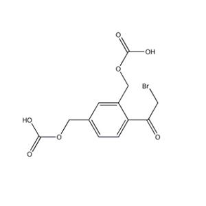 肽胺密多中間體,4-(bromoacetyl)-1,3-phenylene dimethyl biscarbonate