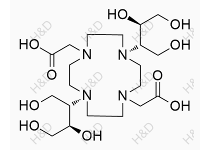 釓布醇雜質(zhì)4,2,2'-(4,10-bis((2RS,3SR)-1,3,4-trihydroxybutan-2-yl)-1,4,7,10-tetraazacyclododecane-1,7-diyl) diacetic acid