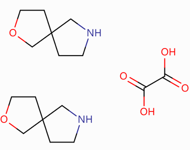 2-氧雜-7-氮雜螺[4.4]壬烷半草酸鹽,2-Oxa-7-azaspiro[4.4]nonane hemioxalate