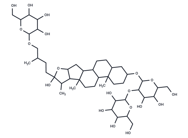 知母皂苷BII,Timosaponin BII