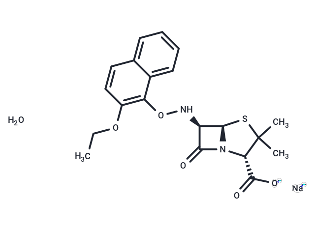 萘夫西林鈉,Nafcillin sodium monohydrate