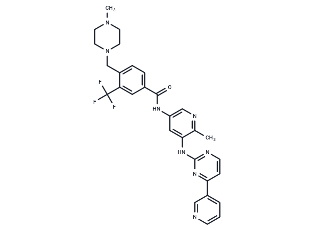 化合物 Flumatinib,Flumatinib