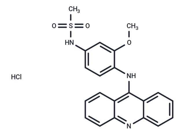 鹽酸胺苯吖啶,Amsacrine hydrochloride