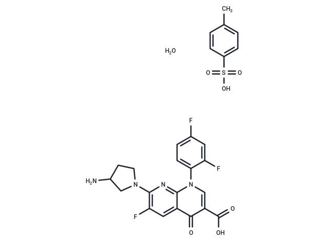 對(duì)甲苯磺酸妥舒沙星水合物,Tosufloxacin tosylate hydrate