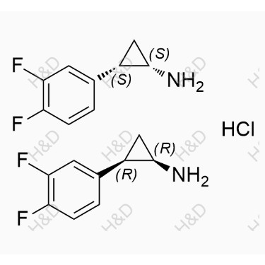 替格瑞洛雜質(zhì)4（鹽酸鹽）,2-(3,4-difluorophenyl)cyclopropanamine hydrochloride