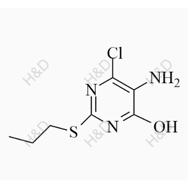 替格瑞洛雜質(zhì)5,5-amino-6-chloro-2-(propylthio)pyrimidin-4-ol