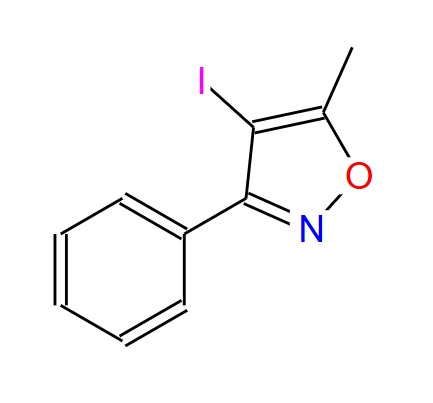 4-碘-5-甲基-3-苯異噁唑,4-Iodo-5-methyl-3-phenylisoxazole