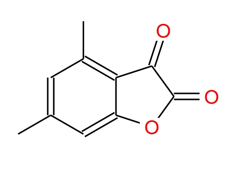 4,6-二甲基苯并呋喃-2,3-二酮,4,6-DiMethylbenzofuran-2,3-dione