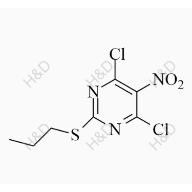 替格瑞洛雜質(zhì)7,4,6-dichloro-5-nitro-2-(propylthio)pyrimidine