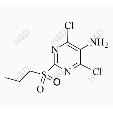 替格瑞洛雜質(zhì)9,4,6-dichloro-2-(propylsulfonyl)pyrimidin-5-amine