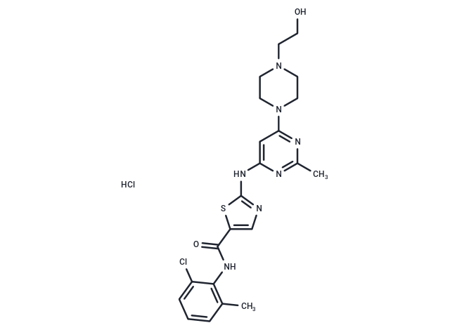 達(dá)沙替尼鹽酸鹽,Dasatinib hydrochloride