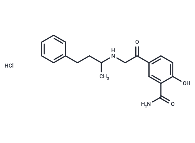 化合物 Labetalone hydrochloride,Labetalone hydrochloride