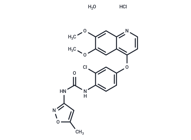 Tivozanib 鹽酸水合物,Tivozanib hydrochloride hydrate