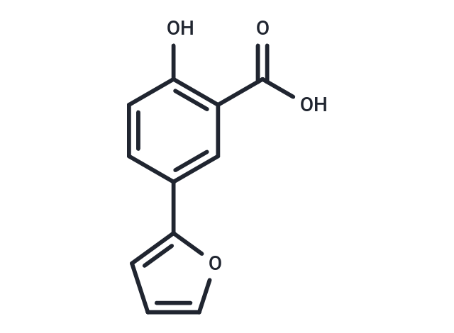 5-(2-呋喃基)-2-羥基苯甲酸,5-(2-Furyl)-2-hydroxybenzoic acid