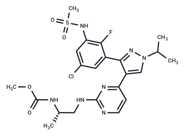 化合物 Encorafenib,Encorafenib