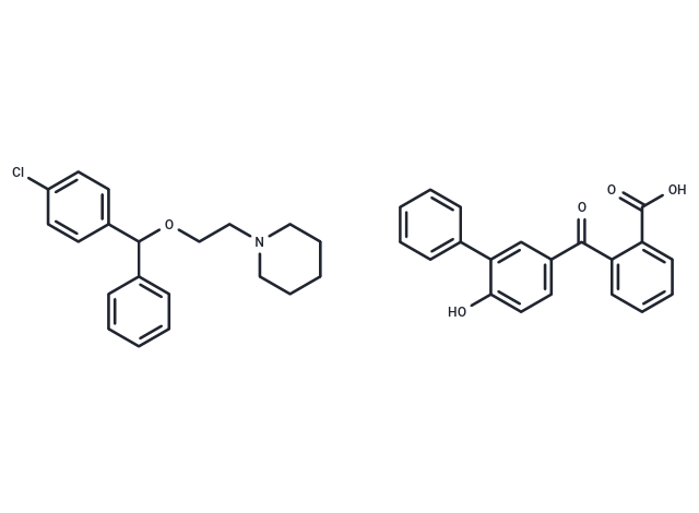 氯芐哌醚聯(lián)苯酰苯酸鹽,Cloperastine fendizoate