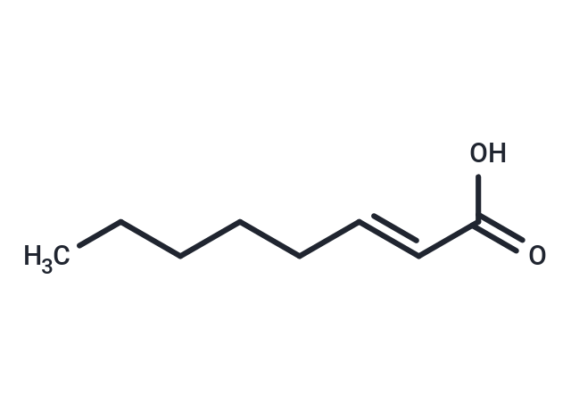 2-辛烯酸,(E)-Oct-2-enoic acid