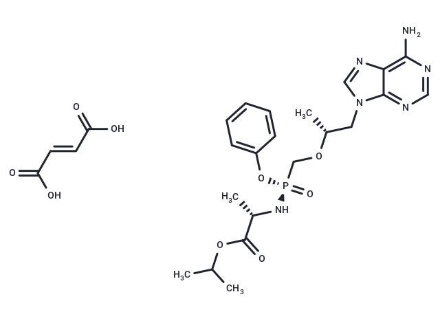 替諾福韋艾拉酚胺富馬酸鹽,Tenofovir alafenamide fumarate