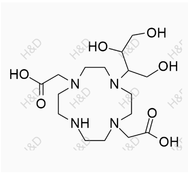 釓布醇雜質(zhì)11,2,2'-(4-(1,3,4-trihydroxybutan-2-yl)-1,4,7,10-tetraazacyclododecane-1,7-diyl)diacetic acid