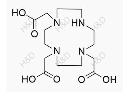 釓布醇雜質(zhì)12,2,2',2''-(1,4,7,10-tetraazacyclododecane-1,4,7-triyl)triacetic acid