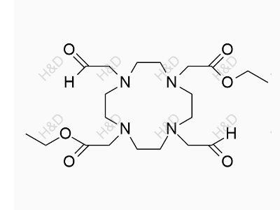 釓布醇雜質(zhì)17,diethyl 2,2'-(4,10-bis(2-oxoethyl)-1,4,7,10-tetraazacyclododecane-1,7-diyl)diacetate