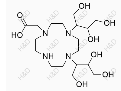 釓布醇雜質(zhì)23,2-(4,7-bis(1,3,4-trihydroxybutan-2-yl)-1,4,7,10-tetraazacyclododecan-1-yl)acetic acid