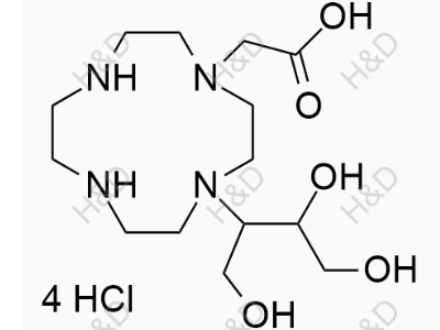 釓布醇雜質(zhì)24A,2-(4-(1,3,4-trihydroxybutan-2-yl)-1,4,7,10-tetraazacyclododecan-1-yl)acetic acid tetrahydrochloride