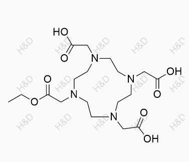 釓布醇雜質(zhì)28,2,2',2''-(10-(2-ethoxy-2-oxoethyl)-1,4,7,10-tetraazacyclododecane-1,4,7-triyl)triacetic acid