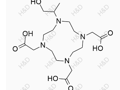 釓布醇雜質40,2,2',2''-(10-(1-hydroxypropan-2-yl)-1,4,7,10-tetraazacyclododecane-1,4,7-triyl)triacetic acid